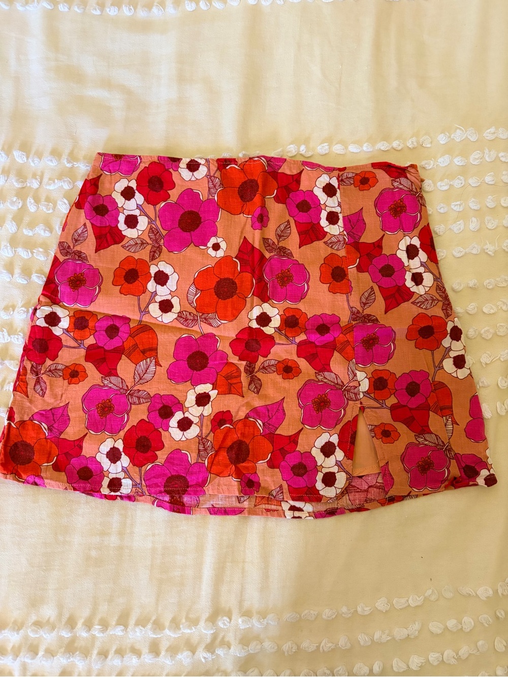 Floral Mini Skirt